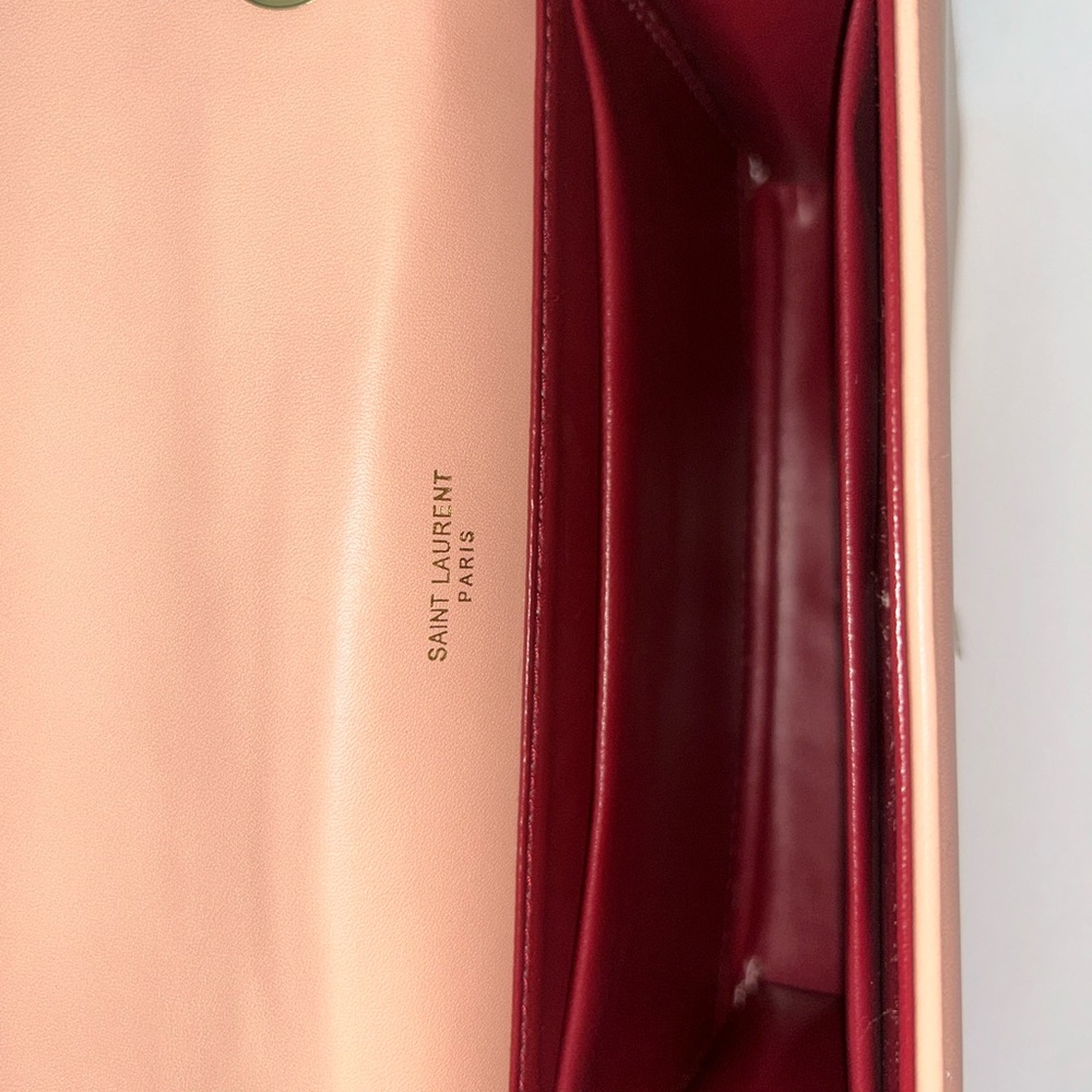Saint Laurent Pink Crossbody Tassel Bag - Picture 2 of 3